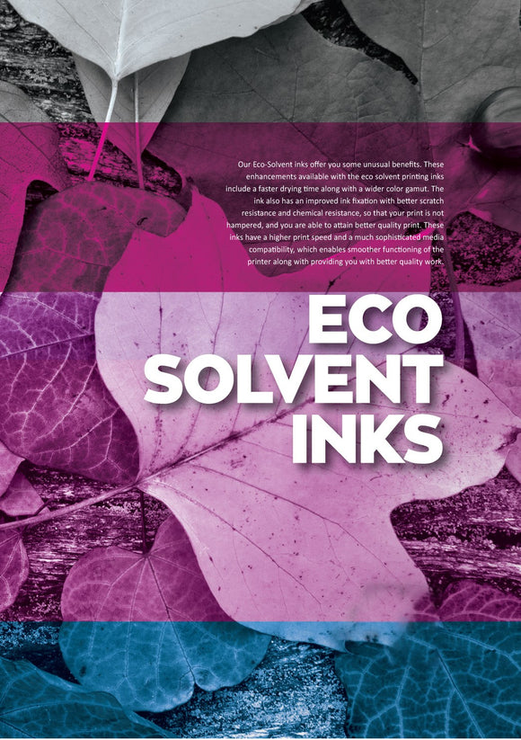 Eco-solvent Inks